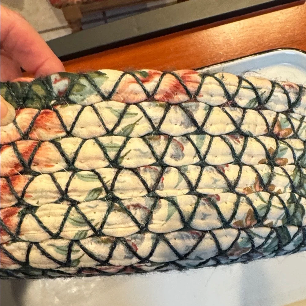 Basket Handcrafted Multicolor Woven Basket